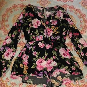 Floral Romper